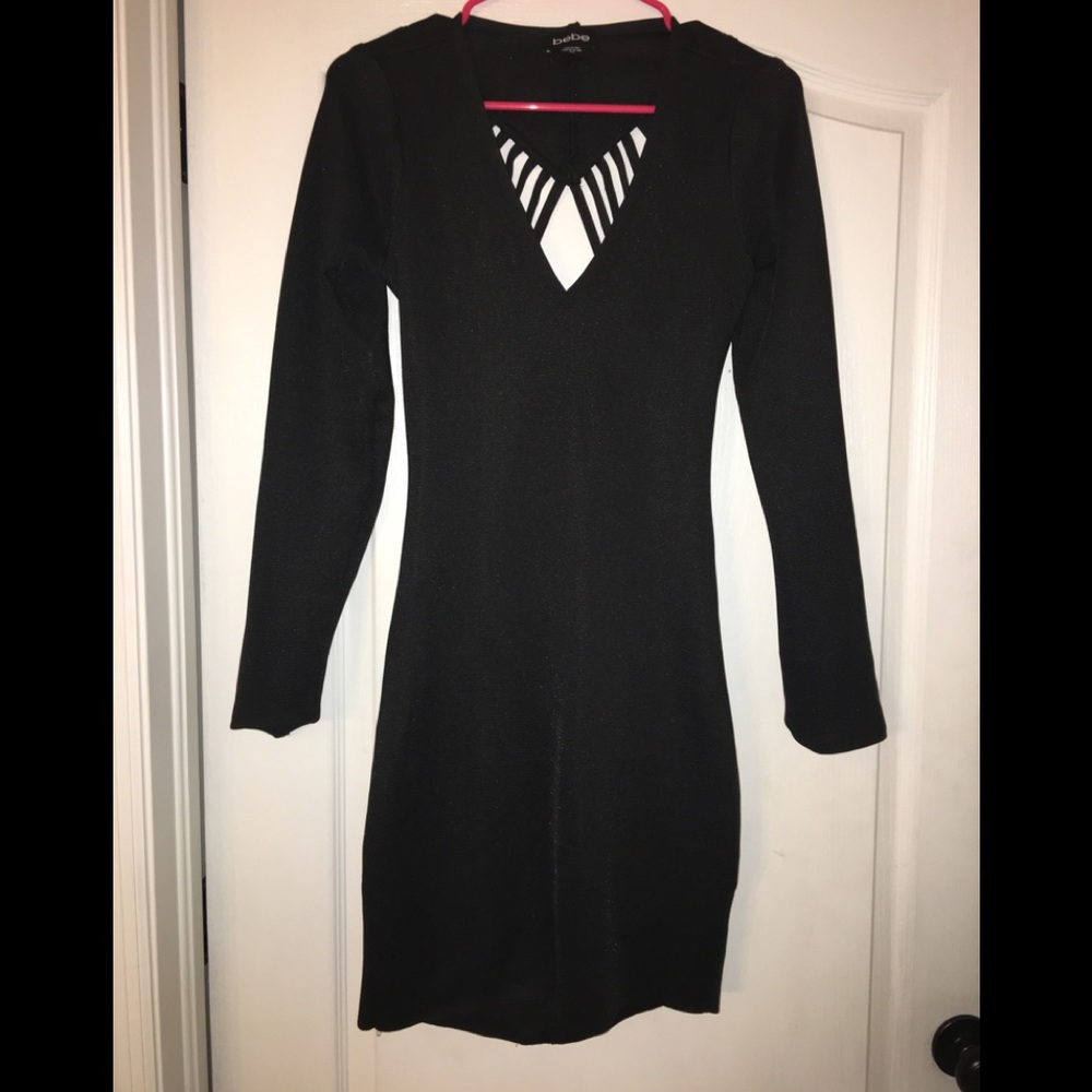 Bebe Open Back Dress
